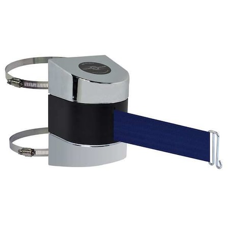 Belt Barrier, Chrome, Belt Color Blue MPN:897-24-C-1P-NO-L5X-A