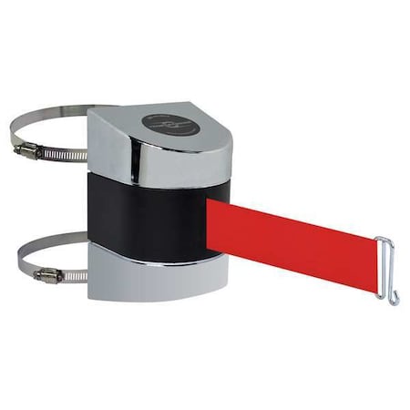 Belt Barrier, Chrome, Belt Color Red MPN:897-24-C-1P-NO-R5X-A