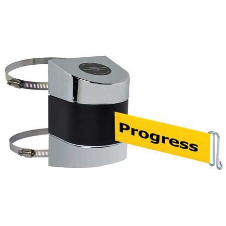 Belt Barrier, Chrome, Belt Color Yellow MPN:897-24-C-1P-NO-YCX-A