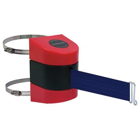 Belt Barrier, Red, Belt Color Blue MPN:897-24-C-21-NO-L5X-A