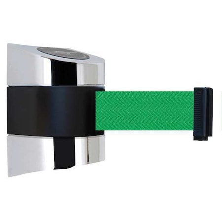 Belt Barrier, Chrome, Belt Color Green MPN:897-24-S-1P-NO-G6X-C