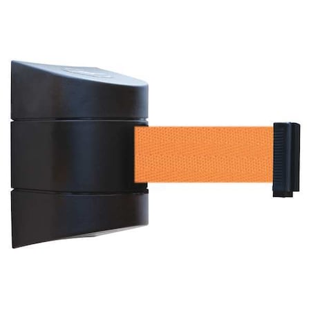 Barrier Post with Belt, Black, 24 ft Length, No Legend, Unfinished MPN:897-24-S-33-NO-05X-C