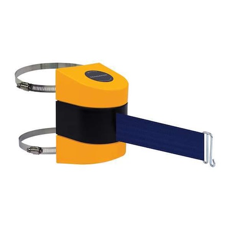 Belt Barrier, Yellow, Belt Color Blue MPN:897-30-C-35-NO-L5X-A