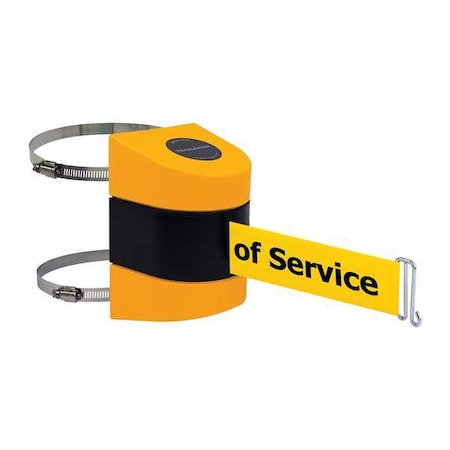 Belt Barrier, Yellow, Belt Color Yellow MPN:897-30-C-35-NO-YEX-A