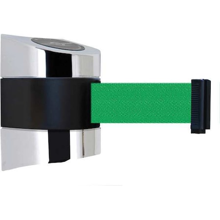 Belt Barrier, Chrome, Belt Color Green MPN:897-30-S-1P-NO-G6X-C