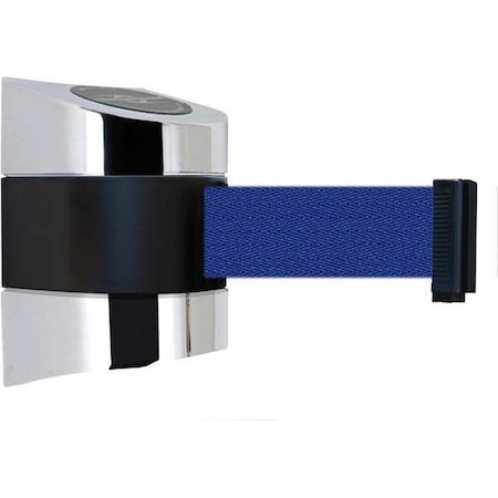 Belt Barrier, Chrome, Belt Color Blue MPN:897-30-S-1P-NO-L5X-C