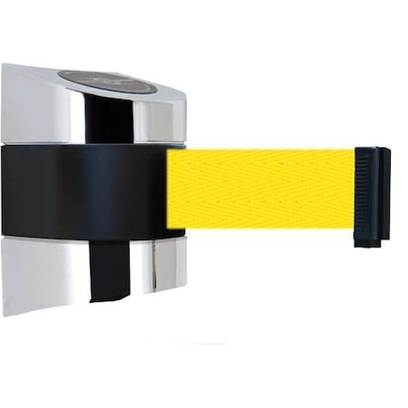 Belt Barrier, Chrome, Belt Color Yellow MPN:897-30-S-1P-NO-Y5X-C