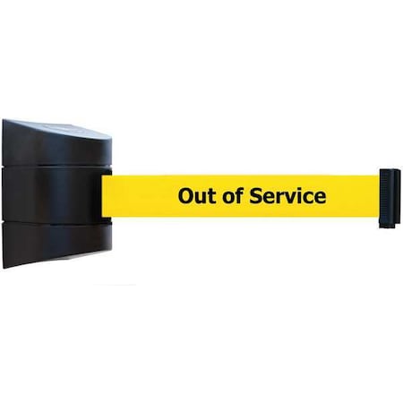 Belt Barrier, Black, Belt Color Yellow MPN:897-30-S-33-NO-YEX-C