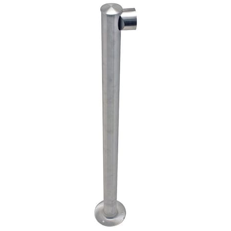 Adapta-Rail, End Post, Polished Chrome MPN:ADAPTARAIL-1L-5-36-END-1P