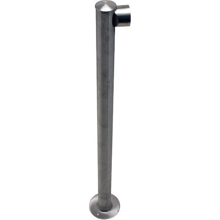 Adapta-Rail, End Post, Satin Stainless MPN:ADAPTARAIL-1L-5-36-END-3S