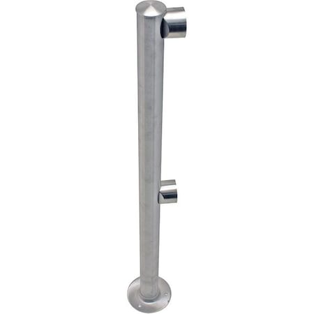 Adapta-Rail, End Post, Polished Chrome MPN:ADAPTARAIL-2L-5-36-END-1P