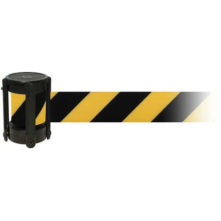 Replacement Belt Cassette, 7 1/2 ft L, Black/Yellow Belt, Black Case MPN:CASSETTE-STD-NO-D4X-C