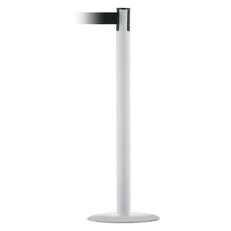 Barrier Post with Belt, White, 13 ft Length, 38 in Post Height, No Legend, White MPN:MARINEPOST-32-MAX-NO-B9X-C