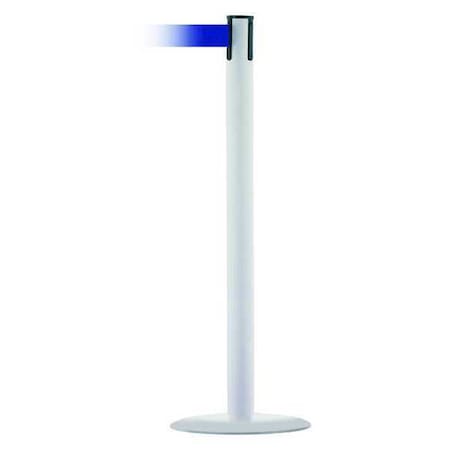 Barrier Post with Belt, White, 13 ft Length, 38 in Post Height, No Legend, White MPN:MARINEPOST-32-MAX-NO-L5X-C