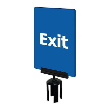 Acrylic Sign, Blue MPN:S03-P-23-7X11-V-HDSB-1701-33