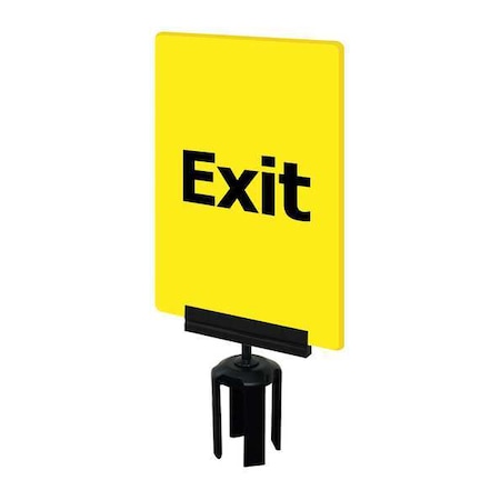 Acrylic Sign, Yellow MPN:S03-P-35-7X11-V-HDSB-1701-33