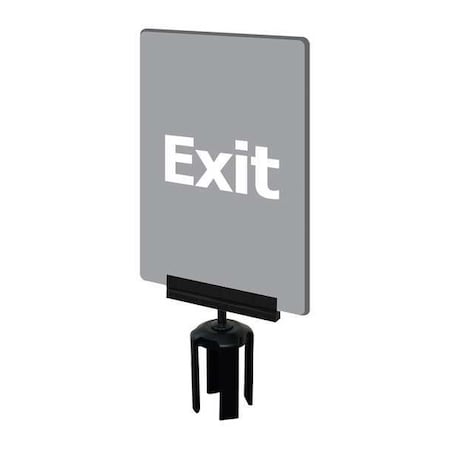 Acrylic Sign, Gray MPN:S03-P-36-7X11-V-HDSB-1701-33