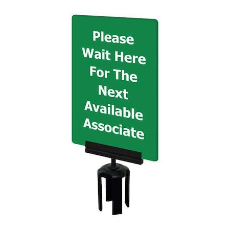 Acrylic Sign, Green MPN:S15-P-28-7X11-V-HDSB-1701-33