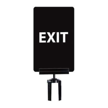 Acrylic Sign for Tensabarrier Post MPN:SIGN-0711-250-33-V-S03 BRKT-HDSC-33