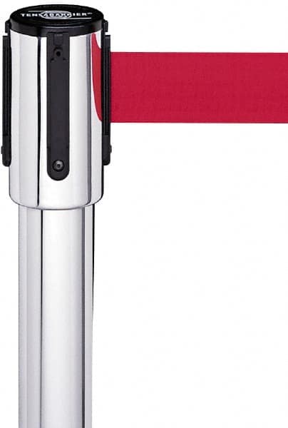 Free Standing Retractable Barrier Post: Plastic Post MPN:885-T1STD-35/D4