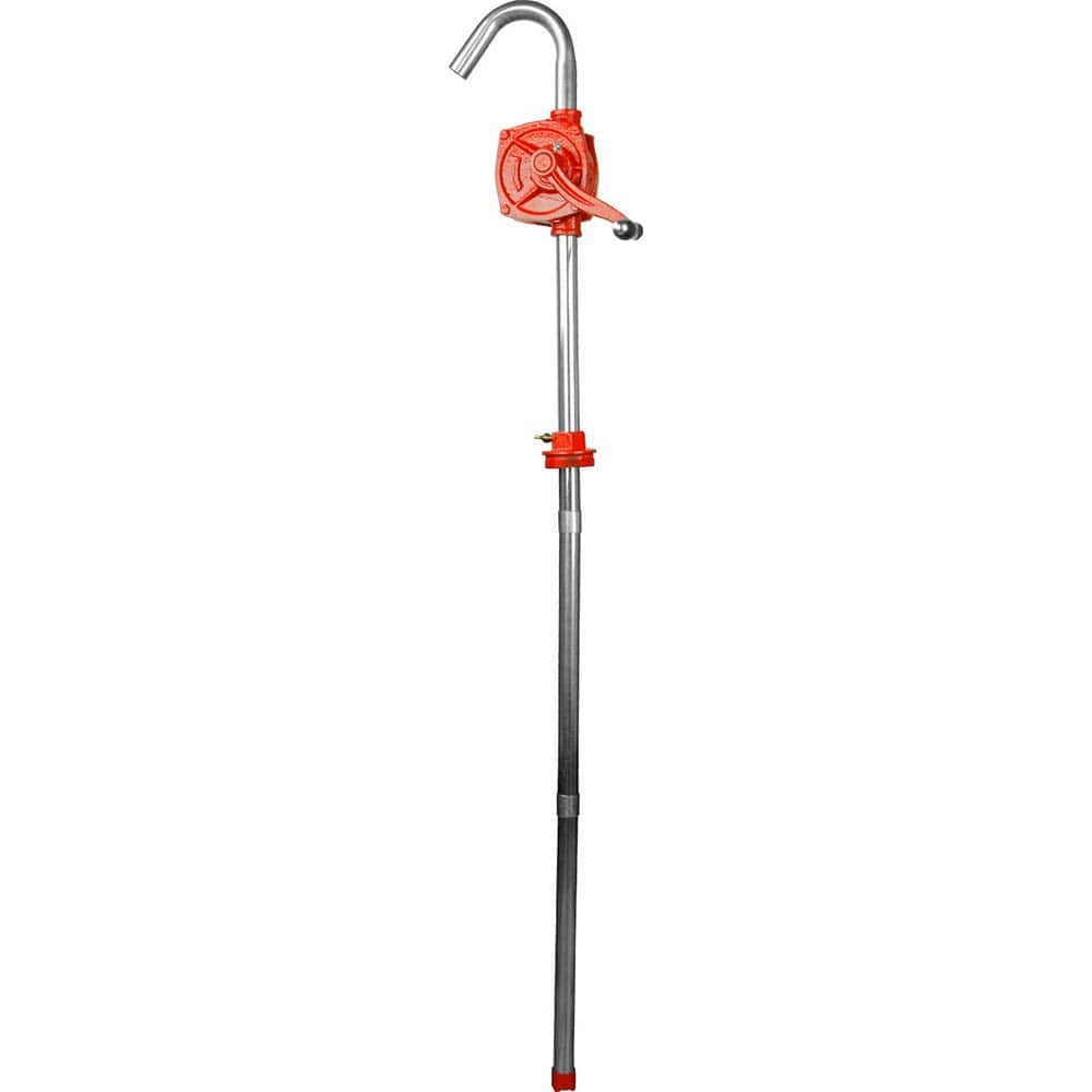 Hand-Operated Drum Pumps, Pump Type: Rotary, Manual , Ounces per Stroke: 64.00 , For Use With: Barrels, Drums, Small Tanks , Overall Length (Inch): 40  MPN:20095