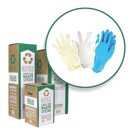 Disposable Gloves Box, 20 in L, 11 in W MPN:CS45-S