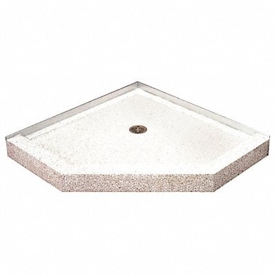 Shower Base Neo-Angle 36 in x 36 in Tan MPN:SBC-36-2F