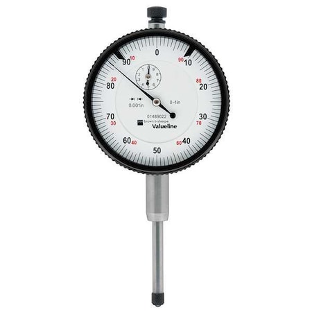 Dial Indicator, 0 to 1 In, 0-100 MPN:01489022