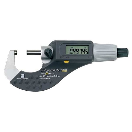 Outside Micrometer, 0 to 1.2
