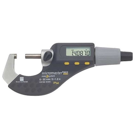 Outside Micrometer, 0 to 1.2