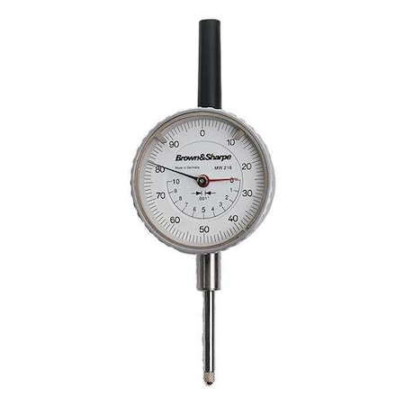 Dial Indicator, 0 to 1 In, 0-100 MPN:14.82022