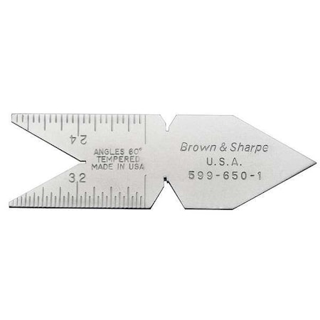 Center Gage, Tempered Steel MPN:599-650-1