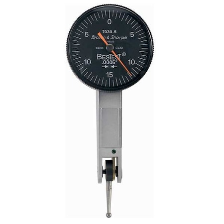 Dial Test Indicator, Vert, 0 to 0.020 In MPN:599-7035-5
