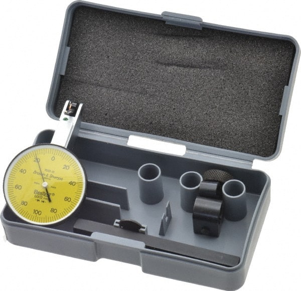 Dial Test Indicators: 0.2 Min, 0-100-0, 0.002 mm Accuracy, Horizontal MPN:599-7033-13