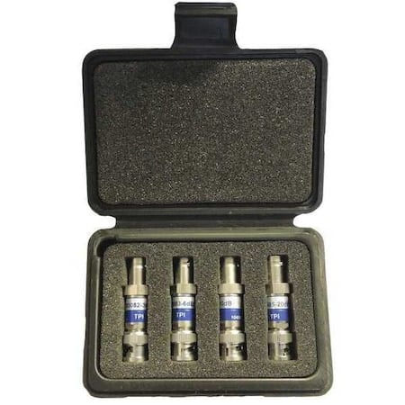BNC Attenuator Kit, 4 pcs Set MPN:120086