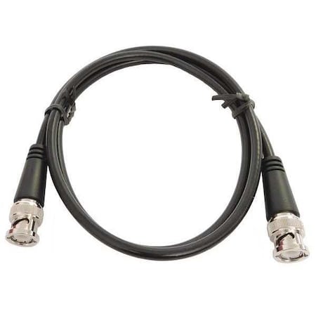 BNC to BNC Coax Cable Assemblies, Male to Male Instrumentation and Data 50 Ohm, 24
