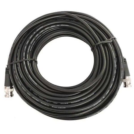 BNC to BNC Coax Cable Assemblies, Male to Male Instrumentation and Data 50 Ohm, 100 ft. MPN:58-1200-1M