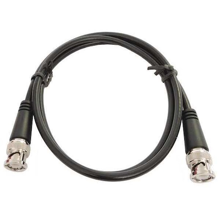 BNC to BNC Coax Cable Assemblies, Male to Male Video and General 75 Ohm, 24