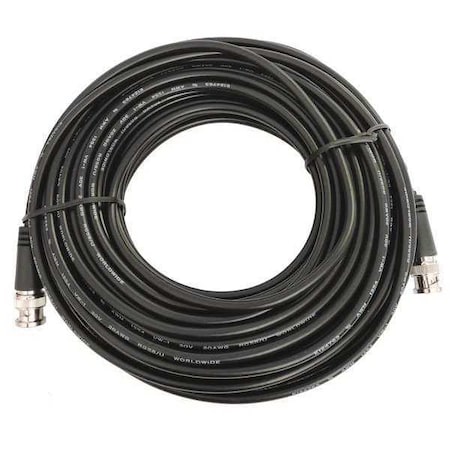 BNC to BNC Coax Cable Assemblies, Male to Male Video and General 75 Ohm, 50 ft. MPN:59-600-1M