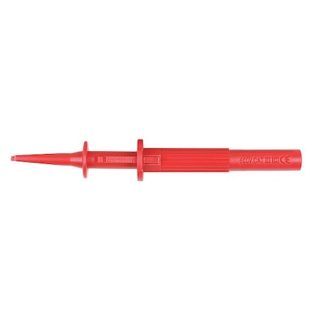 Modular Sprung Hook Set, Female Banana Plug, 137mm, Red MPN:A038R