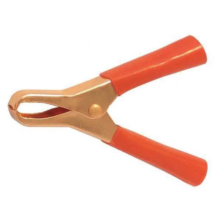 Insulated Sleeve Battery Terminal Clamp Miniature, Plunger Clamp Clip, 2.88