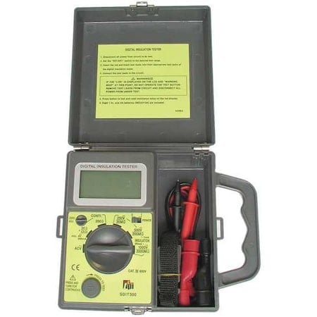Insulation Resistance Meter-Dig, w/Volts MPN:SDIT300