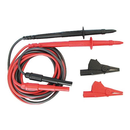 Rt angle economy test lead set, IEC 1010 MPN:TL1000RB