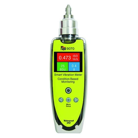 Vibration Meter, +/-5%Acc, OLED MPN:9070