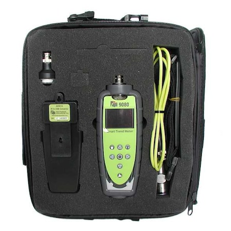 Vibration Meter, +/-5%Acc, OLED MPN:9080K1