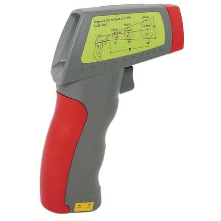 IR Temp Tester, -4 to 1.832F deg. MPN:384B