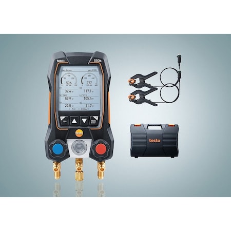 550s Basic Kit - Smart digital Manifold with wired temperatur probes MPN:0564 5501 01