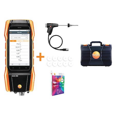 Combustion Analyzer, 23to113F, 21% v/vO2 MPN:0564 3004 92
