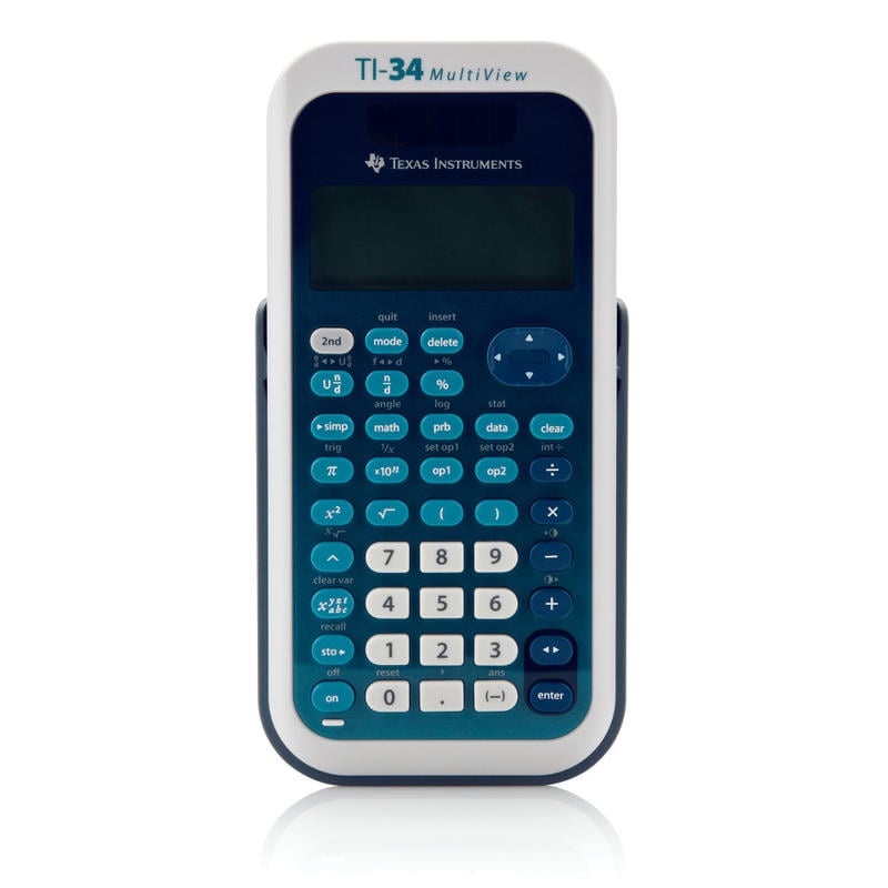 Texas Instruments TI-34 MultiView Scientific Calculator (Min Order Qty 3) MPN:34MV/TBL/1L1/A