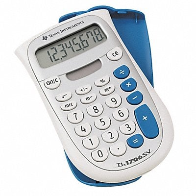 Handheld Pocket Calculator LCD 8 Digit MPN:TEXTI1706SV